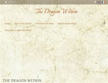 Tablet Screenshot of dragonwithin.com